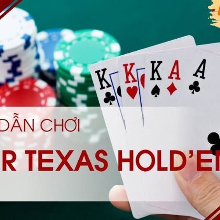 Cách chơi bài Poker – Nghệ thuật của tỉ lệ và mạo hiểm