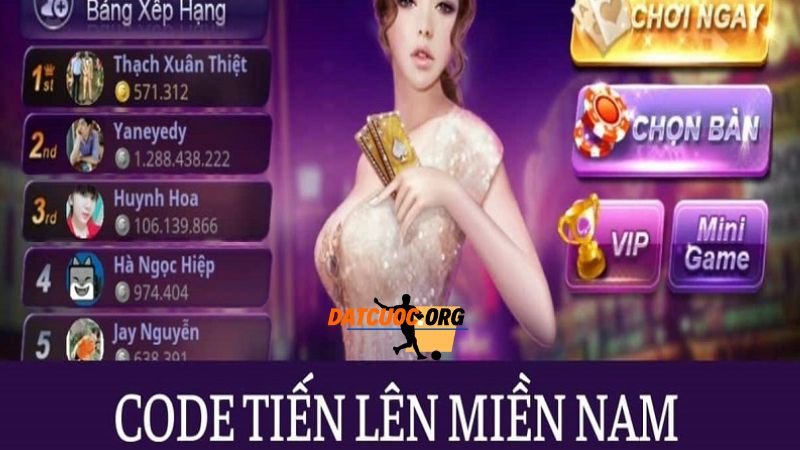 Hướng Dẫn Nhập Giftcode Tiến Lên Miền Nam Zingplay