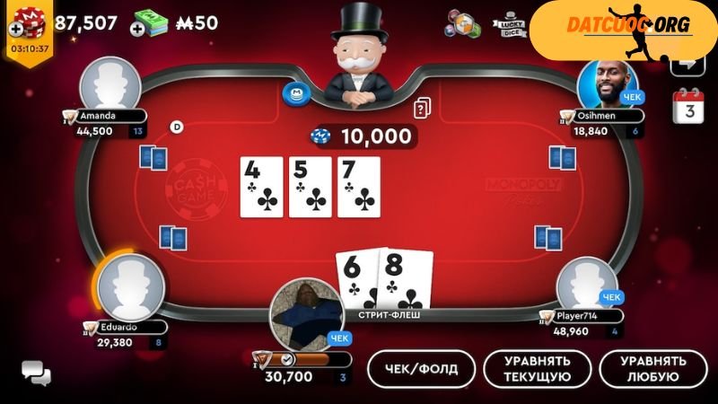 Đối với các tay bài khó ăn – NÊN Fold Poker